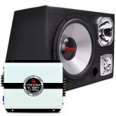 Caixa Som Dutada Trio 390w Subwoofer 12 + Mod Stetsom Cl950